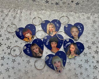 XG Bias Rhinestone Concert Keychain