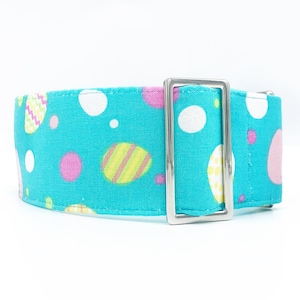 Egg Hunt Easter martingale collar, greyhound collar, sighthound collar