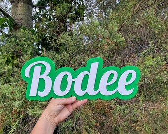 Personalized Dual Layer Acrylic Name Sign – Roon Decor