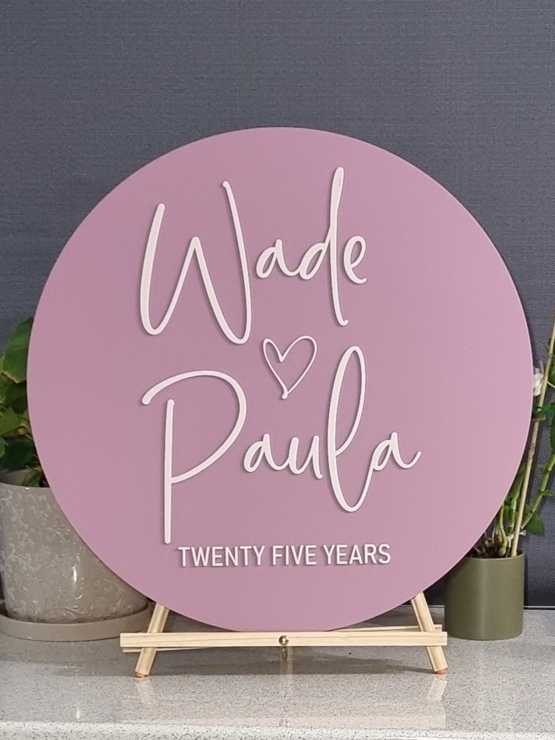 Custom Acrylic Event Signage for Weddings, Engagements and Special ...