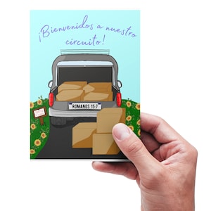 JW | Viajante Odwiedź | CO| Bienvenido | Tarjetas | Starsi | hiszpański | Regalo |Hiszpańskie prezenty| Kartki z życzeniami JW| Plik do pobrania/drukowania