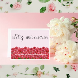Cadeaux espagnols JW | carte d'anniversaire | Anniversaire de mariage JW | JW Cartes de vœux | Fichier téléchargeable/Imprimable