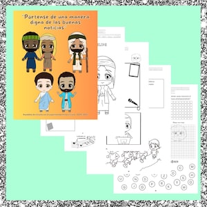 JW / Asamblea de Circuito / Pórtense de una manera digna/ Niños / 2024-2025 / Cuaderno de actividades para niños en español