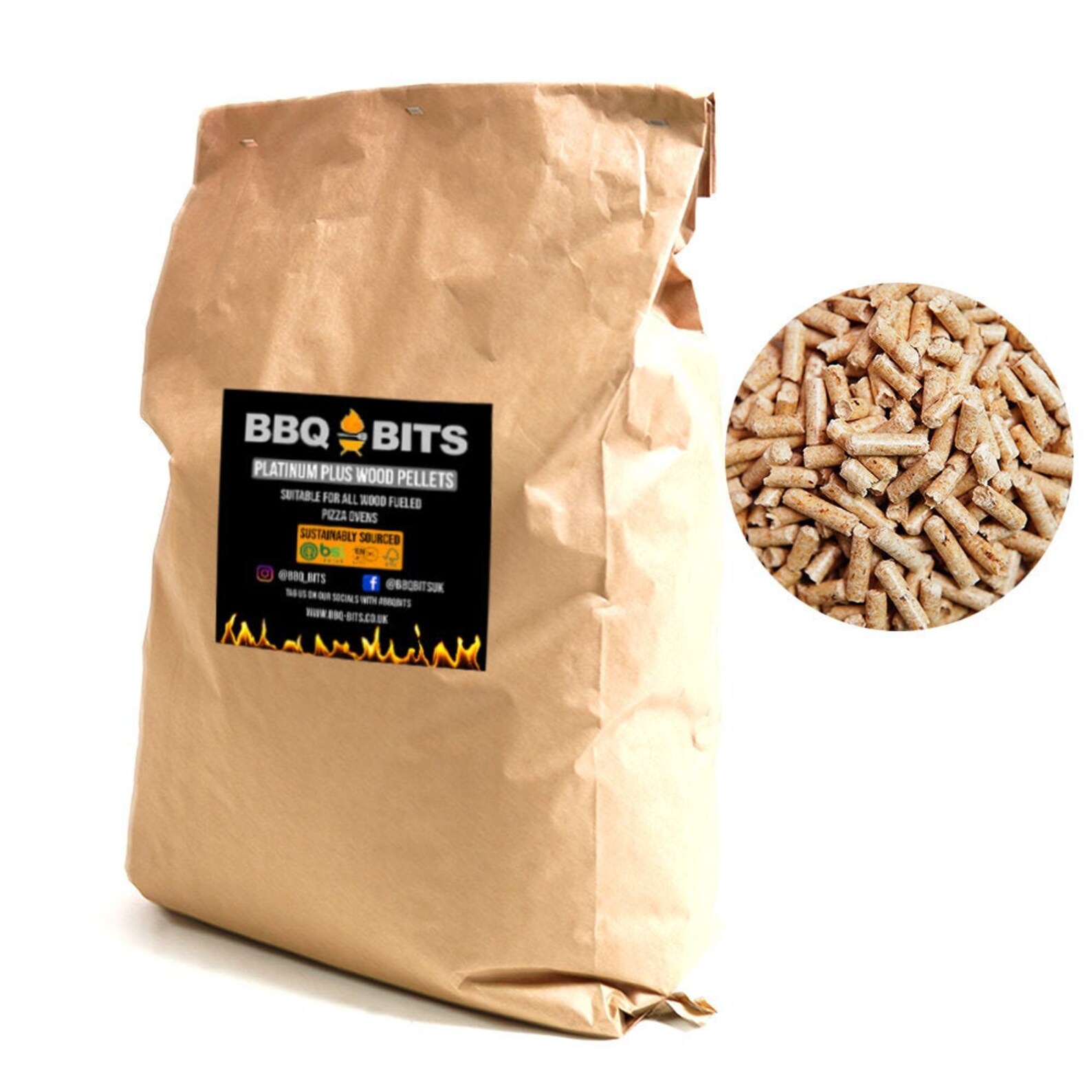 Platinum Plus Wood Pellets for Wood Fired Pizza Oven Like Ooni 10kg Etsy