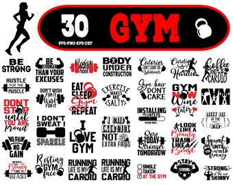Download Workout Svg Bundle Etsy
