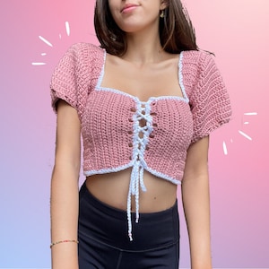 Haru Puff Sleeves Top Pattern