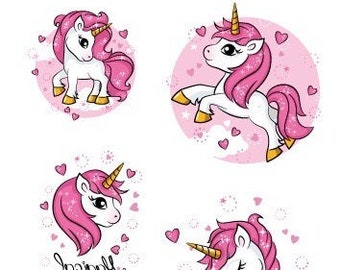 My Little Pony Unicorn 10pc party events kids colourful TRADITIONAL TATTOO STICKERS Tattoo waterproof