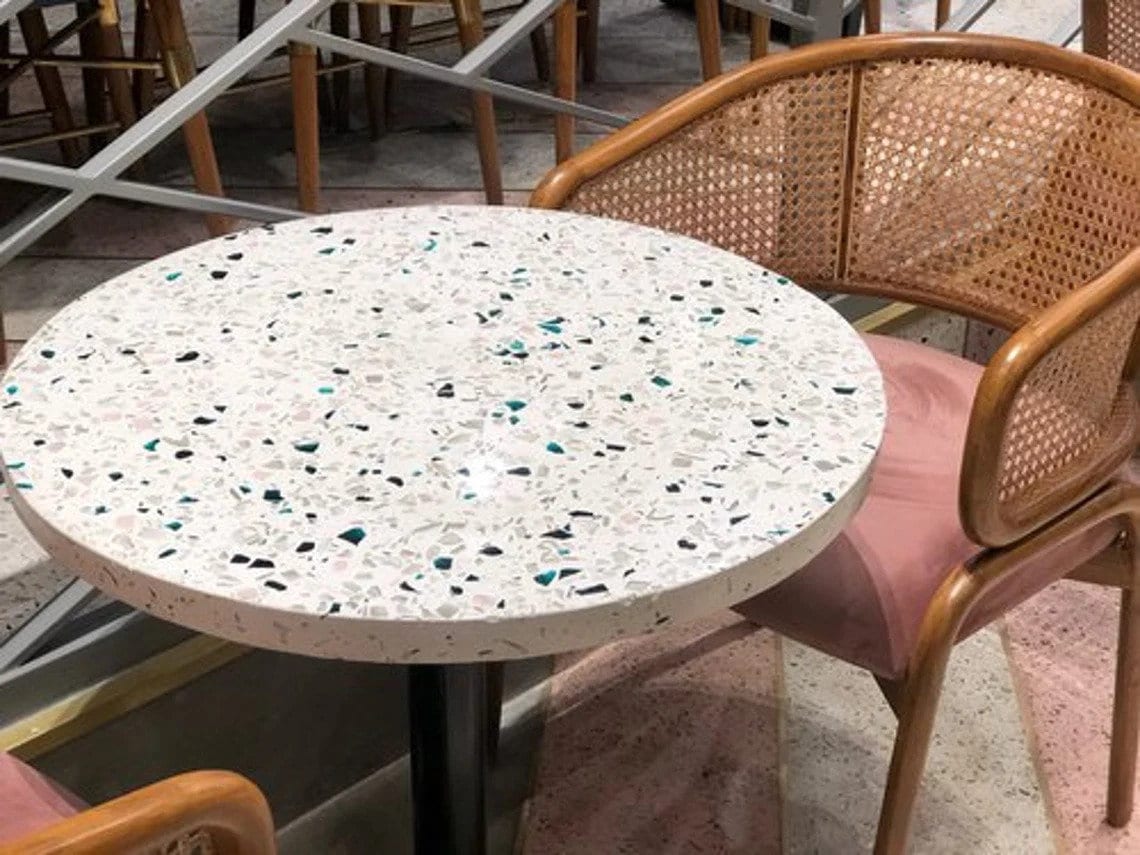 Terrazzo Table Top Terrazzo Coffee Table Top Terrazzo Side Etsy