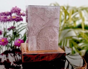 Table Lamp, quartz lamp, Bedside Lamp, Accent lamp, home decor, rose quartz lamp, memorable gift, agate light,Handmade pink stone Night Lamp