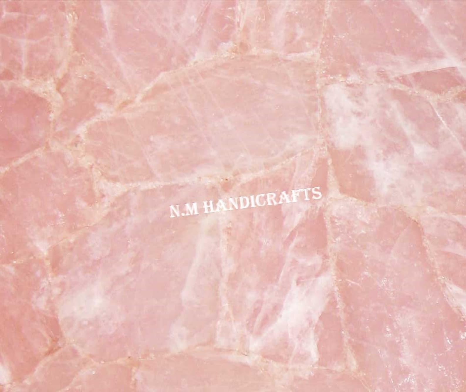 Pink Rose Quartz Dining Table Rose Quartz Vanity Top Rose Etsy