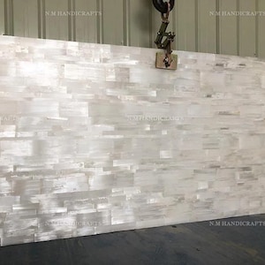 Selenite Table Top, Selenite Coffee Table Top,Selenite Center Table Top,Selenite Counter Table Top, Home Decor Sun Rays Design
