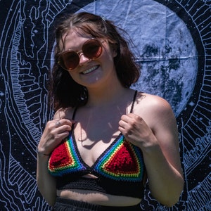 Crochet Pride Top XS