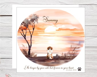 Sympathy Card for Loss of a Dog: Family Pet Bereavement, Thinking of You