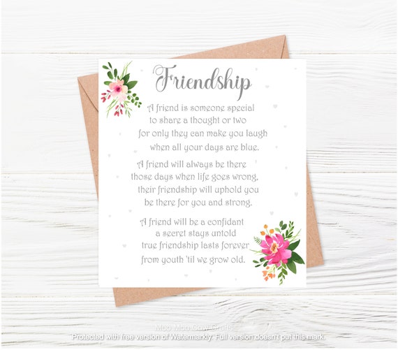 Friend in Need | Greeting Card Friend in Need | Greeting Card