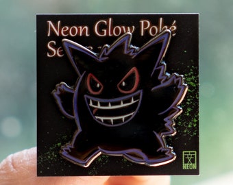 Neon Glow Gengy Enamel Pin
