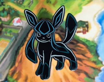 Neon Glow Evolutions Type:Glacier Enamel Pin