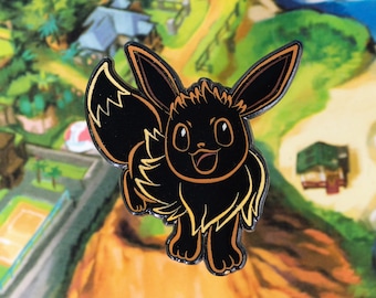 Neon Glow Evolutions Type:Origin Enamel Pin