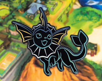 Neon Glow Evolutions Type:Vapor Enamel Pin