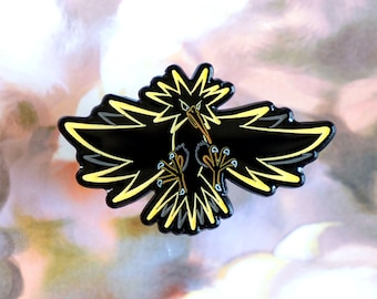 Neon Glow Legendary Electric Enamel Pin