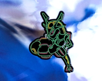 Neon Glow Legendary Sky Enamel Pin