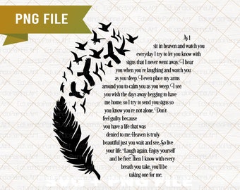 As I Sit In Heaven Etsy