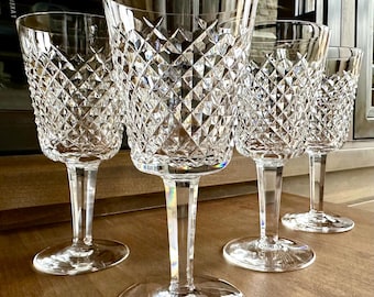 VINTAGE CRYSTAL GLASSES: Genuine Waterford 