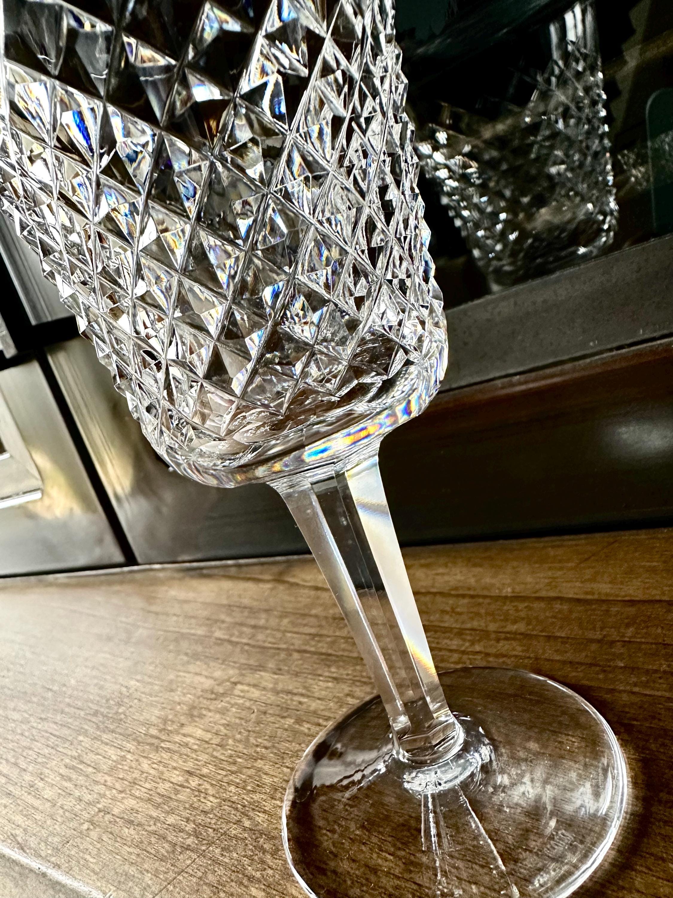 VINTAGE CRYSTAL GLASSES: Genuine Waterford 