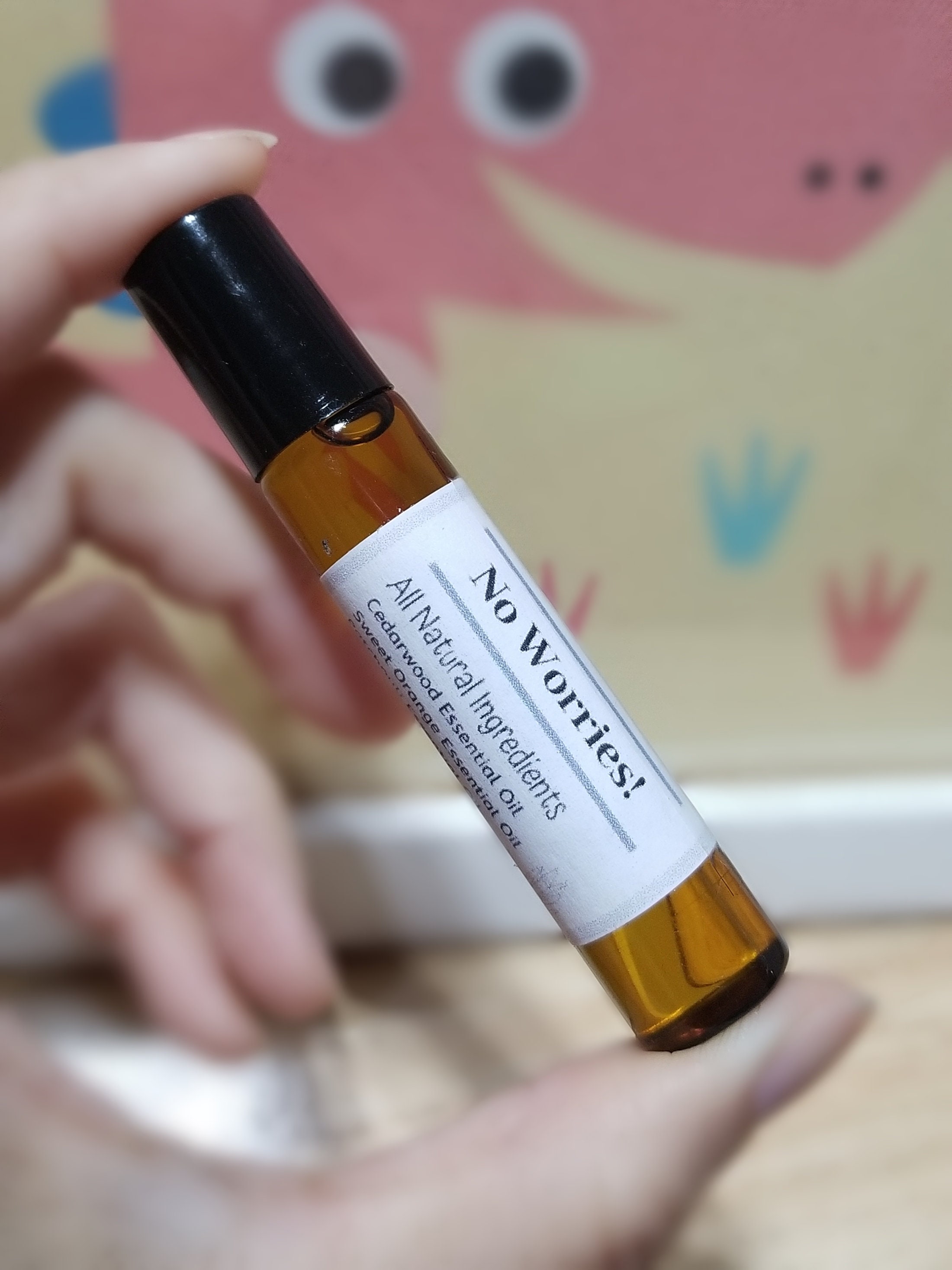 No Worries Essential Oil Roll on for Anxiety Confidence Pulse Etsy UK