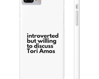 Tori Amos Phone Case: Introverted But Willing - Tough Case