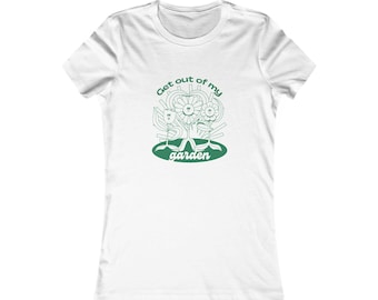 Datura Tori Amos Tee - Get Outta My Garden Bella+Canvas