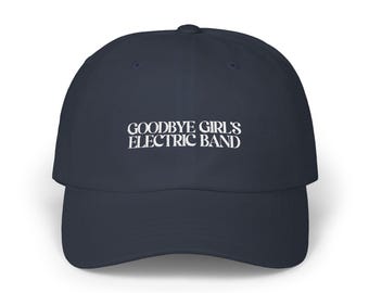 Goodbye Girl's Electric Band Dad Cap | Tori Amos Gasoline Girls | Embroidered Hat