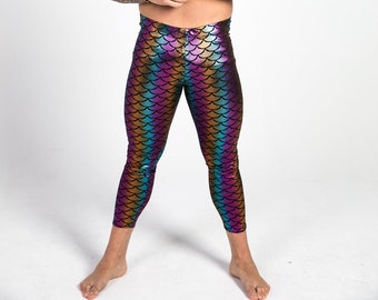 Mermaid Leggings - Etsy Australia