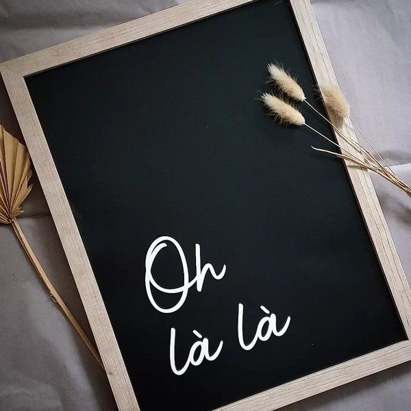 Poster "oh là là" - 30x40cm | Poster Skandi | Poster Skandidesign | Poster Wohnzimmer