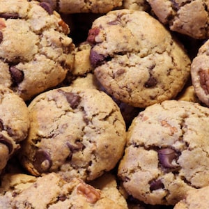 RECIPE Chocolate Chip Cookies with Pecans VEGAN, Dairy-Free, Egg-Free, Easy Holiday Dessert, Sweet Treat, Instant PDF Download!
