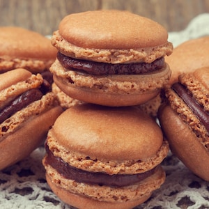 RECIPE Egg-Free Chocolate Macaroon VEGAN – Easy, Chewy & Delicious! How to make Macaroon, Gift Ideas, French Macaroon! Instant PDF Download