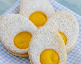 RECEPT Tysk påskkaka med linzer och citronkräm VEGANSK, smörgåskaka, vårgodis, perfekt för högtider, mjölkfri, äggfri