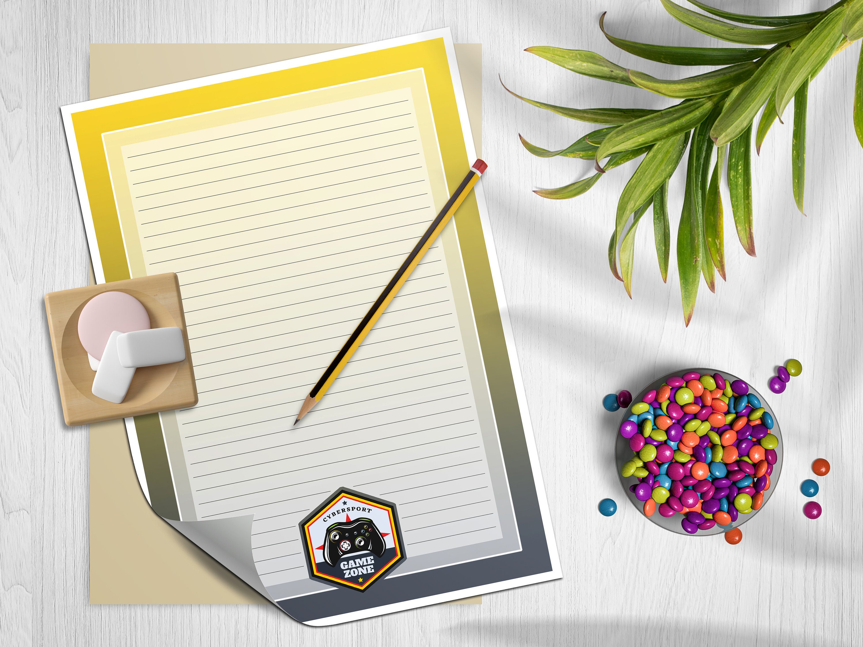 Printable Stationery Paper Boys Digital Letter Writing Paper Etsy