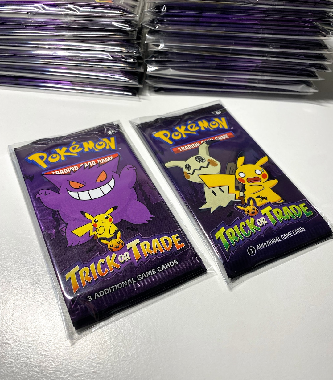 UNOPENED Rare Trick Or Trade Pokemon Card Booster Packs Halloween unopened-rare-trick-or-trade-pokemon-card-booster-packs-halloween