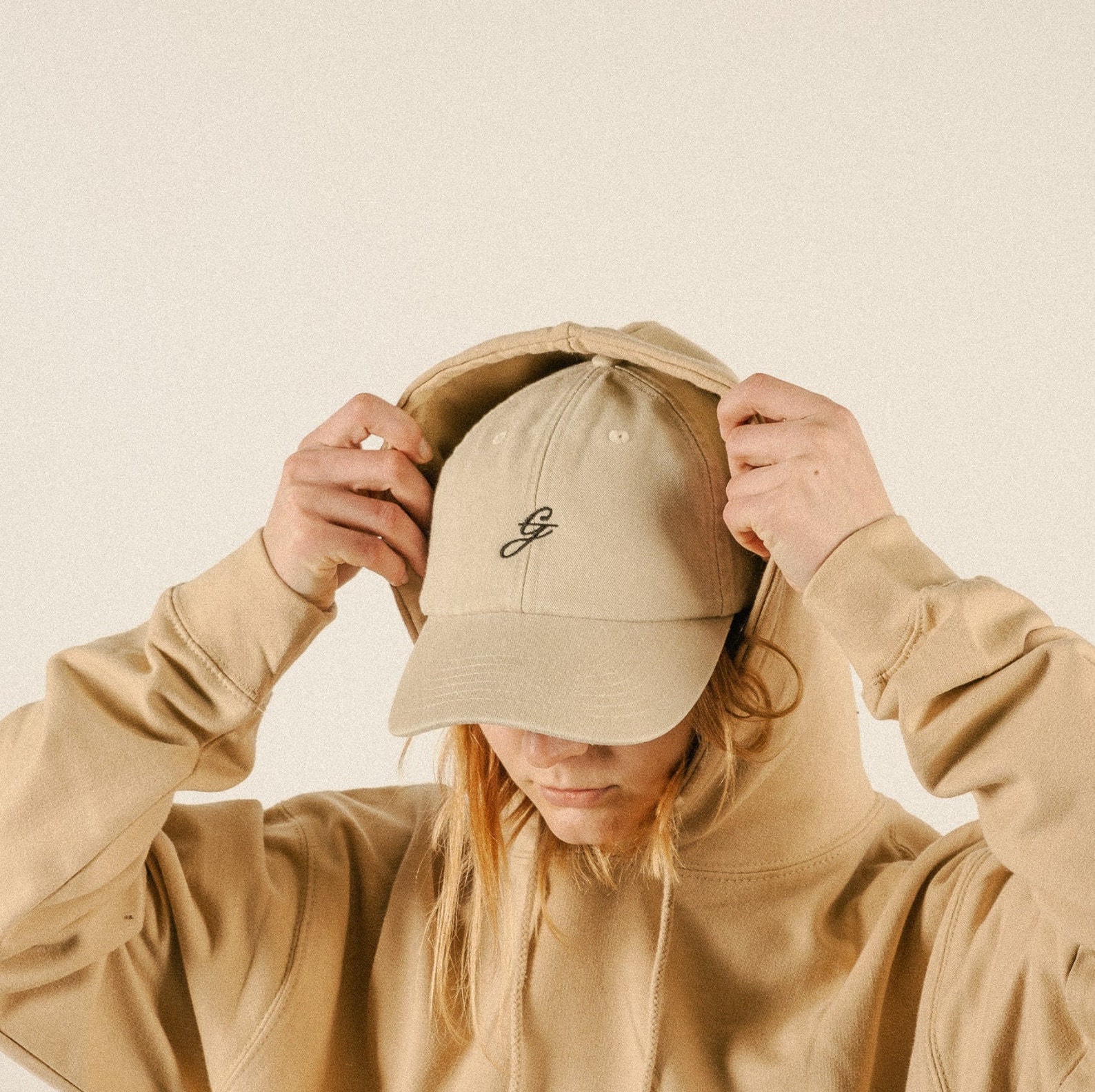 Custom Embroidered Initial Baseball Cap: Vintage Washed Cotton Dad Hat ...