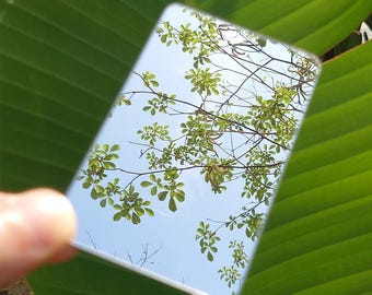 Ultra-Slim Mini Compact Mirror: Minimalist Travel Mirror
