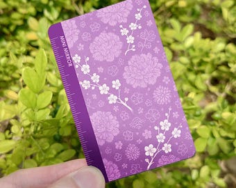 Mini Mirror Pattern Purple