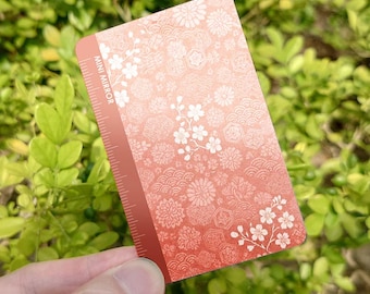 Mini Mirror Pattern Red