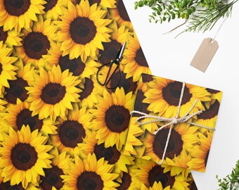 Sunflower Wrapping - Etsy