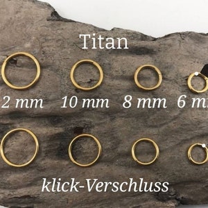 Piercing Titanium Color/gold/silver image 1