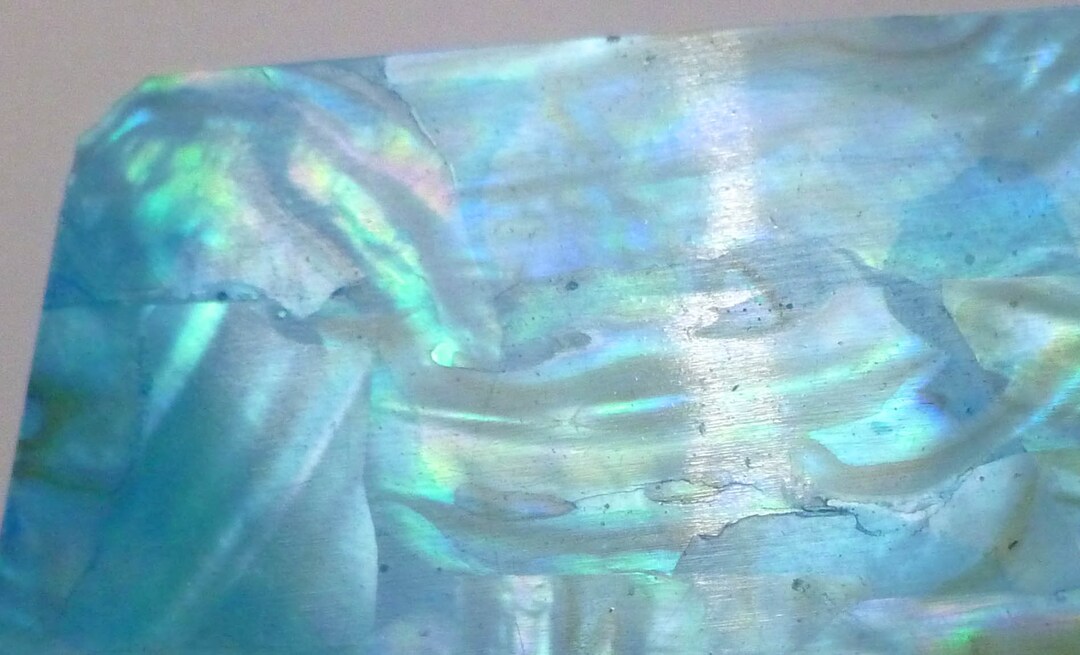 Genuine Blue Mother of Pearl Shell Inlay Real Shell Thin Sheet Veneer ...