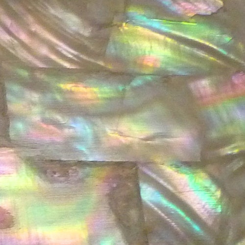 Genuine Rainbow Mother of Pearl Shell Veneer Inlay Overlay - Etsy