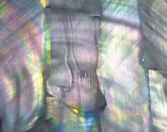 Äkta svart pärlemors snäckskalsinlägg Äkta snäckskal Tunn plåtfaneröverlägg DIY-gitarr