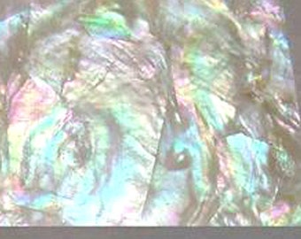 Äkta REGNBÅGS-Pärlemorsskal INLÄGG Äkta snäckskal Tunn plåtfaneröverlägg DIY-luthier