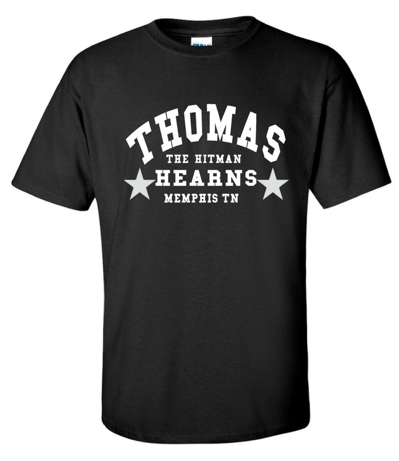 Thomas the Hitman Hearns Boxing Gym Training Mens T-Shirt image 1