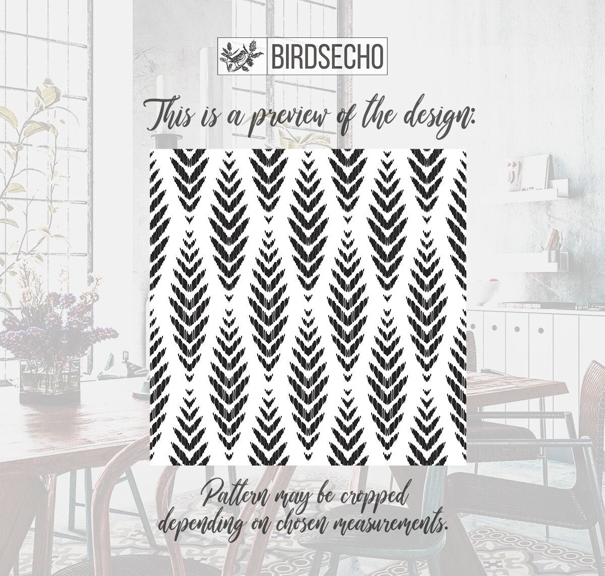 Herringbone Seamless Pattern for Home Decor Ideas Fashion Ikat Chevron ...